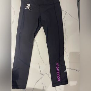Lululemon Soul Cycle black leggings-size 4